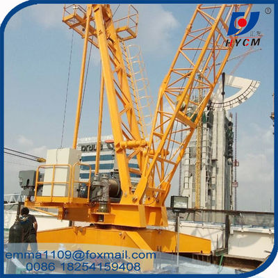 3 τόνους Μίνι Luffing Derrick Crane 15m Luffing Jib για κτίρια ύψους 150m