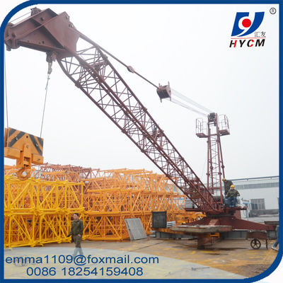 QD60 6 τόνων Derrick Luffing Crane 24m Boom 220V 60Hz 3 φάσεις με Transfermor