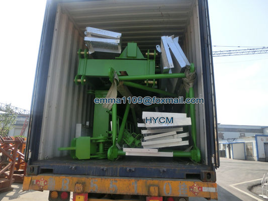 QTZ125 (6515) Κράνος πύργου κτιρίου 10 τόνων φορτίο 50 m ύψος τιμή