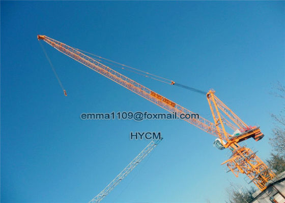 D5020 Κράνος πύργου Jib Luffing Τύπος 50m Boom 2.0t Τελική φόρτιση Προδιαγραφή