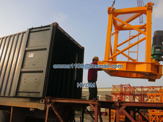 TC5610 6 τόνων Κρενό Πύργου Jib για έργα πολιτικών κατασκευών
