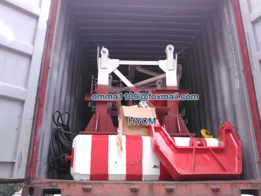QTD63 2420 Μικρό Luffing Jib Κατασκευαστικό Κράνο Πύργου 1,2m Πύργος τμήματα τύπου μπλοκ