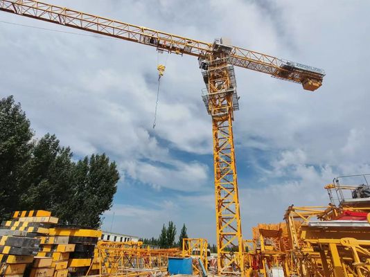 12T QTZ250 7020 Χρησιμοποιούμενο Κρέαν Κατασκευής 60m Υψόμετρο και L68 Μάστ 2019 Έτος κατασκευής