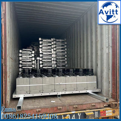 2.2KW ZLP1000 Μεγάλη ανύψωση Ηλεκτρική ανύψωση Σχοινί Κρεμασμένη πλατφόρμα για την κατασκευή