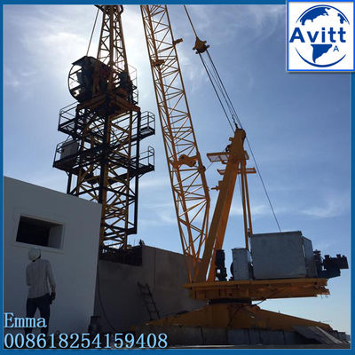 Νέος σχεδιασμός Derrick Crane QD2025 μοντέλο 20mts Jib Top Σλίβινγκ Τύπος