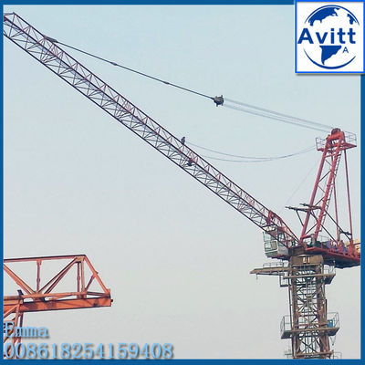 Μίνι γερανό luffing D2520 6T χωρητικότητα φορτίου με τηλεχειριστήριο