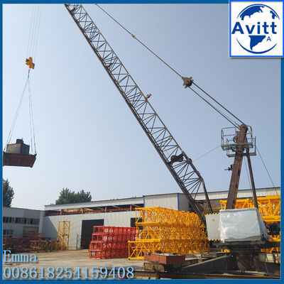 12T QD120 Derrick Crane 20μετρικά Jib για να αφαιρέσετε εσωτερικό καραβάκι πύργου