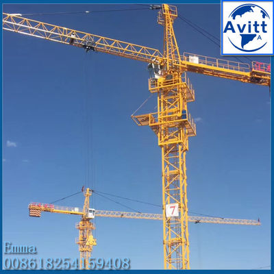 QTZ63-5610 Κράνος Πύργου 6t φορτίο 56m Σημαντικό ανυψωτικό κρόνο