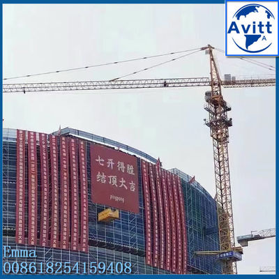 Τύποι QTZ5011 Τύπος Topkit Tower Crane 5t Προδιαγραφές Προσφορά