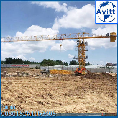 60m Trolley Boom Crane Πύργος 8t L46 Τομέας Μάστου Λιγότερο Κωντέινερ Φθηνότερο κόστος